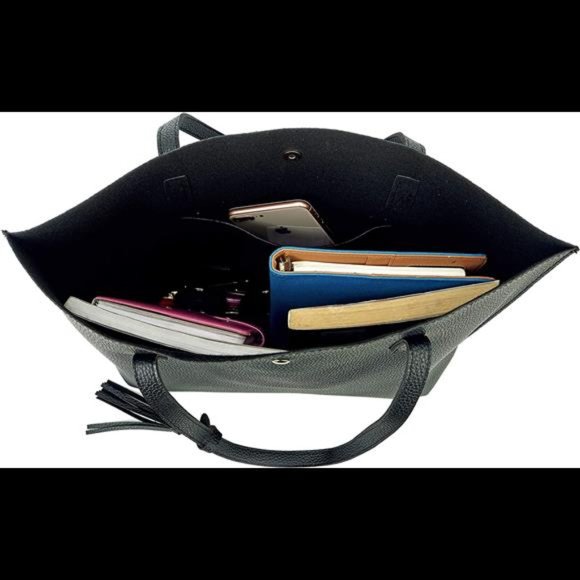 Women Tote Bags Top Handle Satchel Handbags - Picture 5 of 7